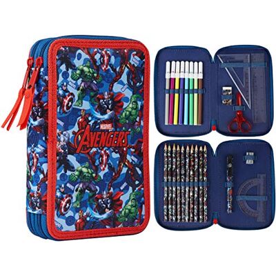 Marvel Grote Etui Gevulde Etui met Avengers Stationaire Sets, Geschenken voor Jongens Marvel Grote Etui Gevulde Etui met Avengers Stationaire Sets, Geschenken voor Jongens