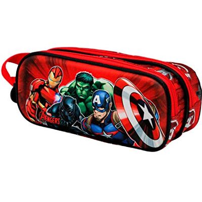 KARACTERMANIA Los Avengers Strength-etui, dubbelkleurig, meerkleurig, Meerkleurig, un tamaño, casual KARACTERMANIA Los Avengers Strength-etui, dubbelkleurig, meerkleurig, Meerkleurig, un tamaño, casual