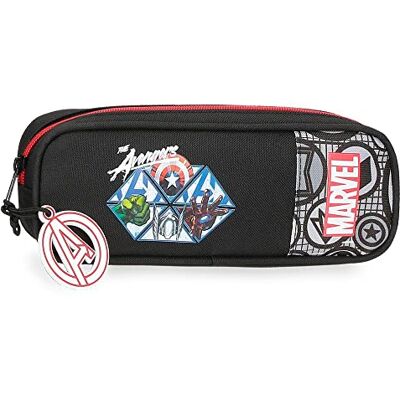 Avengers Marvel Heroes beschermhoes, zwart, 22 x 7 x 3 cm, polyester, zwart, etui, zwart., etui Avengers Marvel Heroes beschermhoes, zwart, 22 x 7 x 3 cm, polyester, zwart, etui, zwart., etui