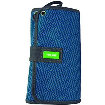 MILAN Prints 2 beschermhoes, 24 cm, 0,4 l, blauw, 24 cm, etui, blauw, Blauw, 24 cm, pennenetui MILAN Prints 2 beschermhoes, 24 cm, 0,4 l, blauw, 24 cm, etui, blauw, Blauw, 24 cm, pennenetui
