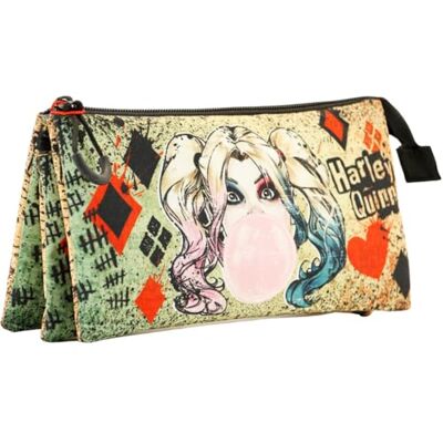 KARACTERMANIA DC Comics Harley Quinn Mad Love-etui Triple FAN, beige, één maat, Triple FAN Mad Love pennenetui, Beige, FAN Drievoudig etui Mad Love KARACTERMANIA DC Comics Harley Quinn Mad Love-etui Triple FAN, beige, één maat, Triple FAN Mad Love pennenetui, Beige, FAN Drievoudig etui Mad Love