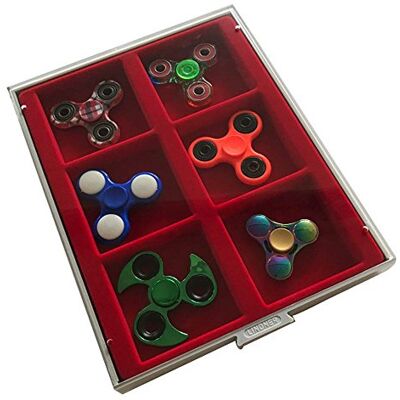 LINDNER Das Original D-Box Standaard met 6 vierkante vakken 85 x 85 mm voor munten, medailles en andere verzamelobjecten LINDNER Das Original D-Box Standaard met 6 vierkante vakken 85 x 85 mm voor munten, medailles en andere verzamelobjecten
