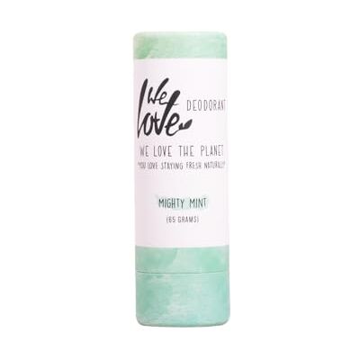 We Love The Planet Dedorant Stick Mighty Mint 65g We Love The Planet Dedorant Stick Mighty Mint 65g