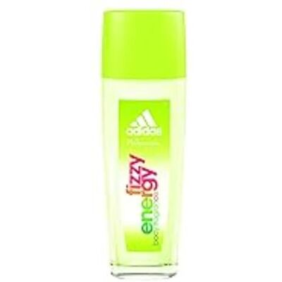 adidas Fizzy Energy Natural Deodorant Spray frisse bloemen-anti-transpirant de hele dag bescherming tegen onaangename geuren en overvloedig zweten 1 x 75 ml adidas Fizzy Energy Natural Deodorant Spray frisse bloemen-anti-transpirant de hele dag bescherming tegen onaangename geuren en overvloedig zweten 1 x 75 ml