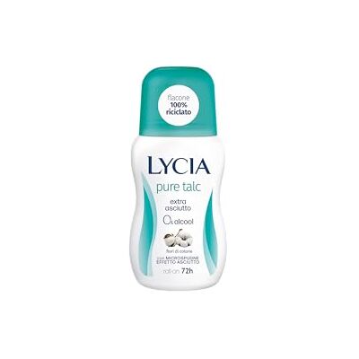 Lycia Pure Talc Anti-Odorante Protezione Asciutta Roll-On, 50 ml Lycia Pure Talc Anti-Odorante Protezione Asciutta Roll-On, 50 ml