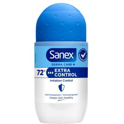 Sanex Derma Care+ Extra Control deodorant voor dames, 6 stuks, 53 ml Sanex Derma Care+ Extra Control deodorant voor dames, 6 stuks, 53 ml