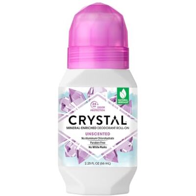 Crystal Essence CRYSTAL BODY DEODORANT Roll-On Sin Parfum (2,5 oz) Crystal Essence CRYSTAL BODY DEODORANT Roll-On Sin Parfum (2,5 oz)