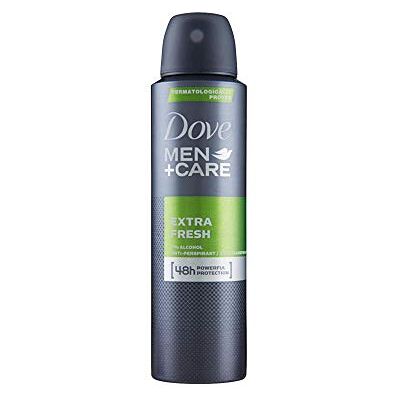 Dove 12 verpakkingen Deo Men Care extra verse spray deodorant voor heren Dove 12 verpakkingen Deo Men Care extra verse spray deodorant voor heren