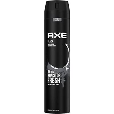 AXE Bodyspray Deodorant voor heren, zwart, 250 ml AXE Bodyspray Deodorant voor heren, zwart, 250 ml