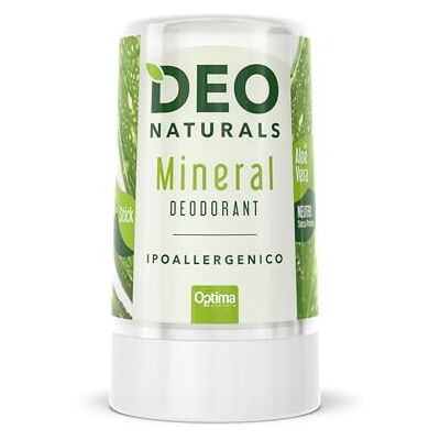 Deo Naturals Optima Deonaturals Minerale Deodorant met Aloë Vera, hypoallergeen, 50 g Deo Naturals Optima Deonaturals Minerale Deodorant met Aloë Vera, hypoallergeen, 50 g
