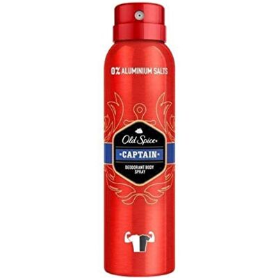 Old Spice Captain Deodorant Body Spray 150 ml Old Spice Captain Deodorant Body Spray 150 ml