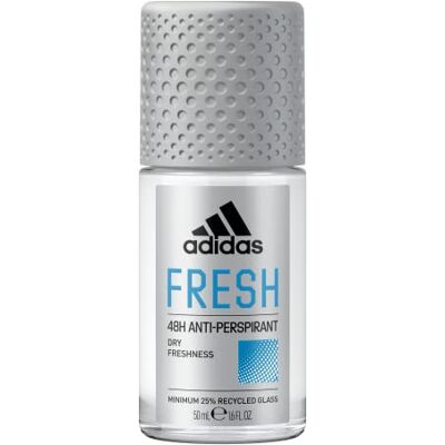 adidas Fresh Anti-transpirant deodorant voor heren, 48 uur droogbescherming en extra langdurige frisheid, 50 ml adidas Fresh Anti-transpirant deodorant voor heren, 48 uur droogbescherming en extra langdurige frisheid, 50 ml
