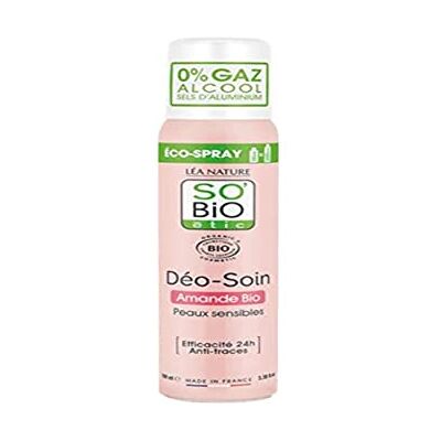 So'Bio Étic Eco-spray voor verzorging, biologische amandel, 100 ml So'Bio Étic Eco-spray voor verzorging, biologische amandel, 100 ml