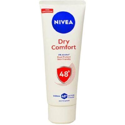 NIVEA Dry Comfort Deodorant crème, anti-transpirant voor elke dagelijkse situatie, deodorant met 48 uur bescherming, 1 stuk NIVEA Dry Comfort Deodorant crème, anti-transpirant voor elke dagelijkse situatie, deodorant met 48 uur bescherming, 1 stuk