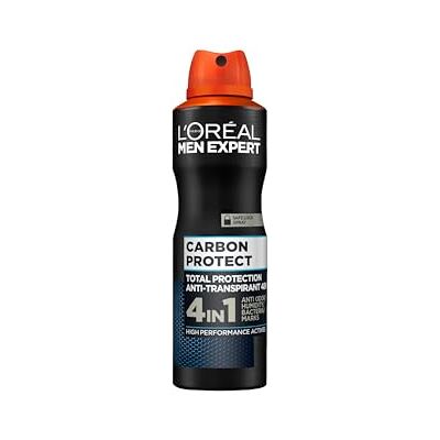 L'Oreal Paris Men Expert 6 x L'Oréal Men Expert Carbon Protect Deo Spray 150 ml L'Oreal Paris Men Expert 6 x L'Oréal Men Expert Carbon Protect Deo Spray 150 ml