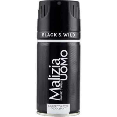 Malizia Uomo Noir et Sauvage Deodorant, 150 ml Malizia Uomo Noir et Sauvage Deodorant, 150 ml