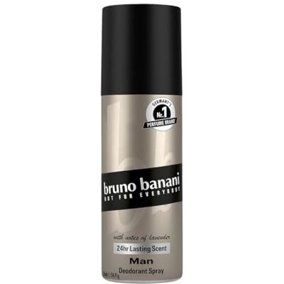 Bruno Banani Man Body Deodorant Spray Tijdloze Oosterse geur voor mannen, 24 uur houdend, 50 ml Bruno Banani Man Body Deodorant Spray Tijdloze Oosterse geur voor mannen, 24 uur houdend, 50 ml