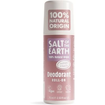Salt Of the Earth Deodorant Stick Natuurlijke Roll On Lavendel & Vanille – 100% natuurlijke ingrediënten, effectieve bescherming, veganistisch en dierproefvrij – deodorant voor vrouwen, deodorant voor mannen en kinderen – 75 ml Salt Of the Earth Deodorant Stick Natuurlijke Roll On Lavendel & Vanille – 100% natuurlijke ingrediënten, effectieve bescherming, veganistisch en dierproefvrij – deodorant voor vrouwen, deodorant voor mannen en kinderen – 75 ml