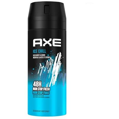AXE Persoonlijke hygiëne van het merk : Deodorant voor mannen, Ice Chill Deodorant Frozen Mint And Lemon, Spray (150 milliliter) AXE Persoonlijke hygiëne van het merk : Deodorant voor mannen, Ice Chill Deodorant Frozen Mint And Lemon, Spray (150 milliliter)