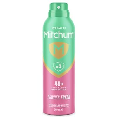 Mitchum 025624 Powder Fresh Deodorant Spray 200ml Mitchum 025624 Powder Fresh Deodorant Spray 200ml