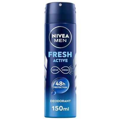 NIVEA Active Fresh Deodorant Deodorant Spray For Men 150 ml NIVEA Active Fresh Deodorant Deodorant Spray For Men 150 ml
