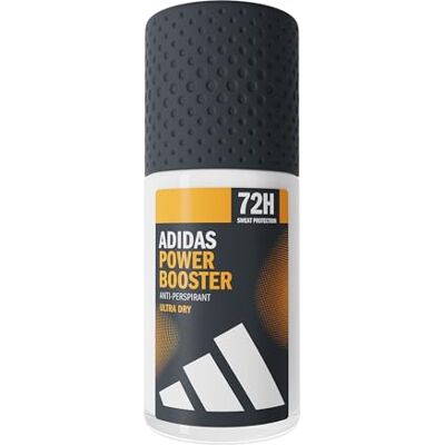 adidas Power Booster Roll-on anti-transpirant deodorant voor hem, 72 uur droge frisheid, houtachtige aromatische geur, 50 ml adidas Power Booster Roll-on anti-transpirant deodorant voor hem, 72 uur droge frisheid, houtachtige aromatische geur, 50 ml