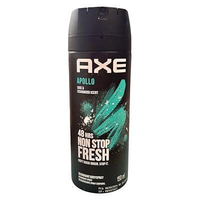 AXE Men Apollo Body Deo Spray 6 x 150 ml AXE Men Apollo Body Deo Spray 6 x 150 ml