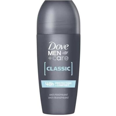 Dove Deodorant voor heren & Care Classic Roll On 48 uur, 50 ml (1) Dove Deodorant voor heren & Care Classic Roll On 48 uur, 50 ml (1)