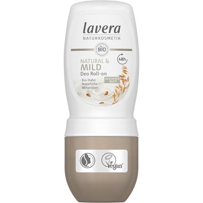 lavera Natuurlijke & MILD Deodorant Roll-on 48 uur Veganistisch Natuurlijke cosmetica Biologische haver en natuurlijke mineralen Zonder aluminium Betrouwbare bescherming en discrete geur - lavera Natuurlijke & MILD Deodorant Roll-on 48 uur Veganistisch Natuurlijke cosmetica Biologische haver en natuurlijke mineralen Zonder aluminium Betrouwbare bescherming en discrete geur -