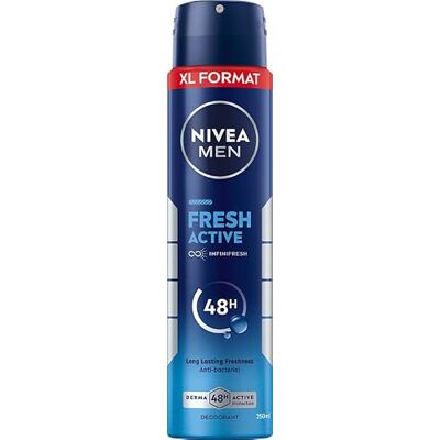 NIVEA MEN Fresh Active Deodorant Spray 250 ml NIVEA MEN Fresh Active Deodorant Spray 250 ml