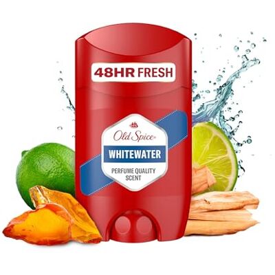 Old Spice Whitewater Deodorant Stick 50 ml Deodorant zonder aluminium voor mannen Langhoudende deodorant Old Spice Whitewater Deodorant Stick 50 ml Deodorant zonder aluminium voor mannen Langhoudende deodorant