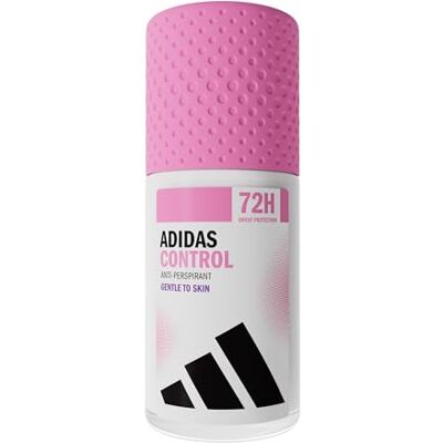 adidas Control Anti-transpirant roll-on deodorant voor haar, droogbescherming en langdurige frisheid, veganistisch, 50 ml adidas Control Anti-transpirant roll-on deodorant voor haar, droogbescherming en langdurige frisheid, veganistisch, 50 ml