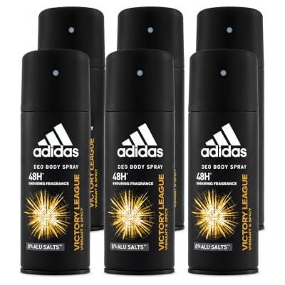 adidas Victory League Body Deo Spray 150 ml 6 x 150 ml adidas Victory League Body Deo Spray 150 ml 6 x 150 ml