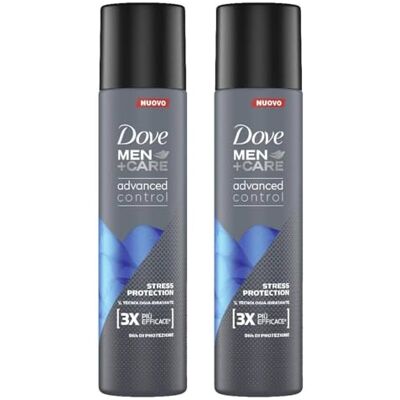 Dove Deodorant Advanced Control Stress Protection 96H Spray 100 ml (2) Dove Deodorant Advanced Control Stress Protection 96H Spray 100 ml (2)