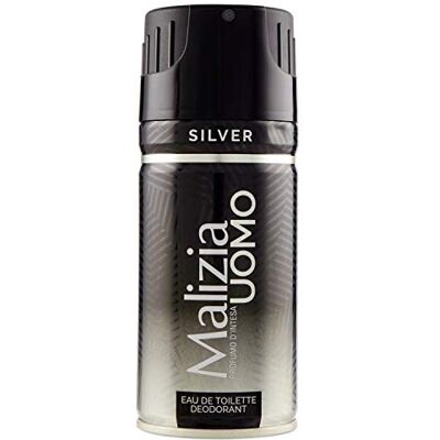 Malizia Uomo Silver eau de toilette deodorant Malizia Uomo Silver eau de toilette deodorant