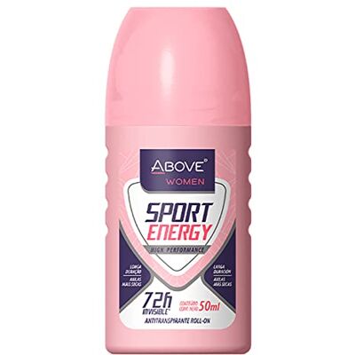 Above 72 Hours Antiperspirant Deodorant – Sport Energy For Women 1,7 oz Deodorant Roll-On Above 72 Hours Antiperspirant Deodorant – Sport Energy For Women 1,7 oz Deodorant Roll-On