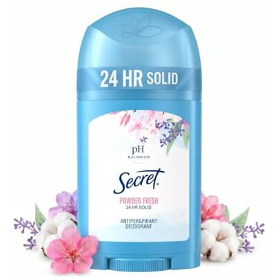 Secret Powder Fresh Invisible Solid Antitranspirant & Deodorant Stick 48 g Secret Powder Fresh Invisible Solid Antitranspirant & Deodorant Stick 48 g