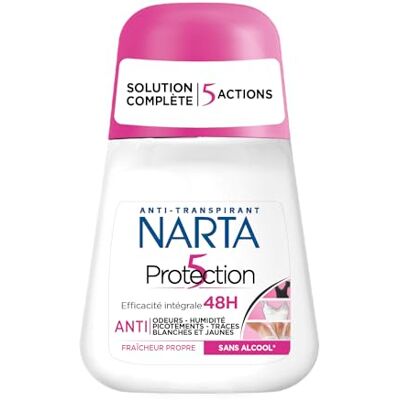 Narta Deodorant Ball Protection 5, 50 ml Narta Deodorant Ball Protection 5, 50 ml