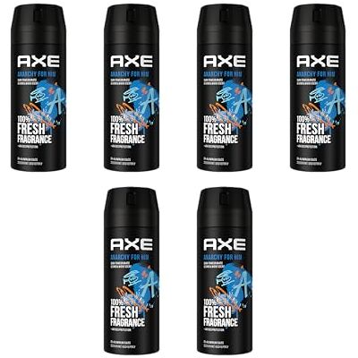 AXE Anarchy for Him Body Spray, zonder aluminiumzouten, 150 ml, 6 stuks AXE Anarchy for Him Body Spray, zonder aluminiumzouten, 150 ml, 6 stuks