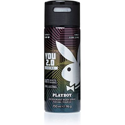 Playboy YOU 2.0 Loading deodorant spray voor hem Playboy YOU 2.0 Loading deodorant spray voor hem