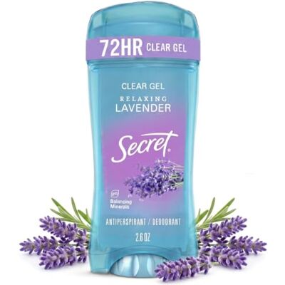Secret Scent Expressions Crystal Clear Gel Ooh La Lavender anti-transpirant deodorant 2,7 oz (deodorants) Secret Scent Expressions Crystal Clear Gel Ooh La Lavender anti-transpirant deodorant 2,7 oz (deodorants)