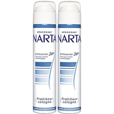 Narta Deodorant Verstuiver Fresh Cologne 200 ml 2 stuks Narta Deodorant Verstuiver Fresh Cologne 200 ml 2 stuks