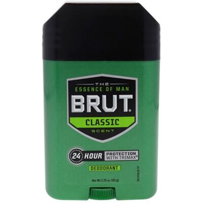 Brut Ovale solide deodorant voor heren, 24 uur bescherming, 65 ml Brut Ovale solide deodorant voor heren, 24 uur bescherming, 65 ml
