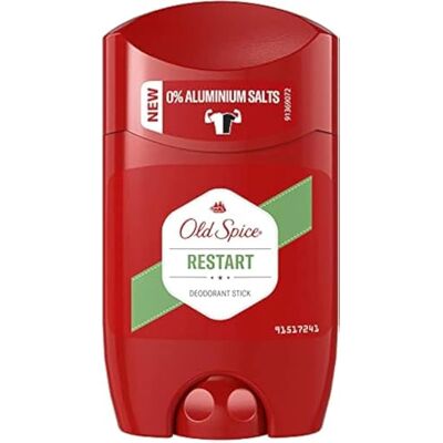 Old Spice Restart deodorantstick, 50 ml, aluminiumvrije deodorantstick voor mannen, mannendeodorant met langdurige geur Old Spice Restart deodorantstick, 50 ml, aluminiumvrije deodorantstick voor mannen, mannendeodorant met langdurige geur
