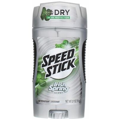 Speed Stick Colgate Mennen Antiperspirant & Deodorant Irish Spring 80 g Speed Stick Colgate Mennen Antiperspirant & Deodorant Irish Spring 80 g