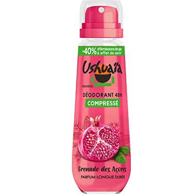 Ushuaia Ushuaïa Deodorant Compressed 48 uur Granaatappel Ushuaia Ushuaïa Deodorant Compressed 48 uur Granaatappel