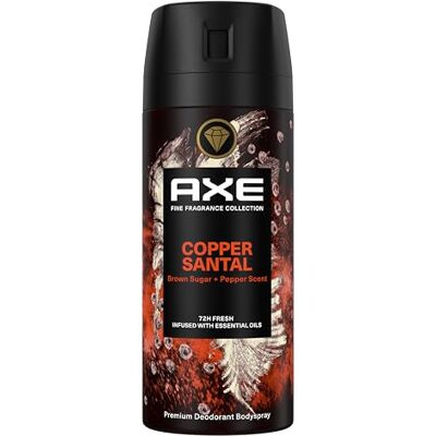 AXE Deo Colonialection Copper Santal Sp150Ml Persoonlijke Parfum AXE Deo Colonialection Copper Santal Sp150Ml Persoonlijke Parfum