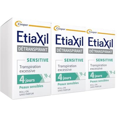 Etiaxil antitranspiratie – behandeling voor zweet – oksels – normale huid – 15 ml, 3 stuks Etiaxil antitranspiratie – behandeling voor zweet – oksels – normale huid – 15 ml, 3 stuks