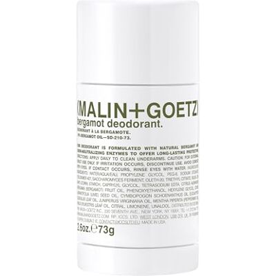 MALIN+GOETZ (Malin + Goetz) Bergamot Deodorant Stick voor Unisex 76,89 ml MALIN+GOETZ (Malin + Goetz) Bergamot Deodorant Stick voor Unisex 76,89 ml