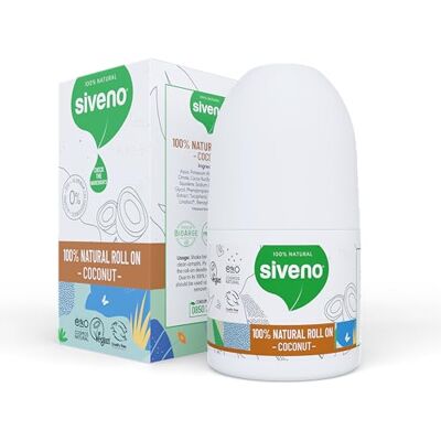 Siveno Herbal Stain-Free Stick Man Roll-On 100% natuurlijk, anti-transpirant voor heren, 50 ml, geen aluminium, geen parabenen, geen SLS, recyclebare verpakking, milieuvriendelijk, groen kokosnoot Siveno Herbal Stain-Free Stick Man Roll-On 100% natuurlijk, anti-transpirant voor heren, 50 ml, geen aluminium, geen parabenen, geen SLS, recyclebare verpakking, milieuvriendelijk, groen kokosnoot